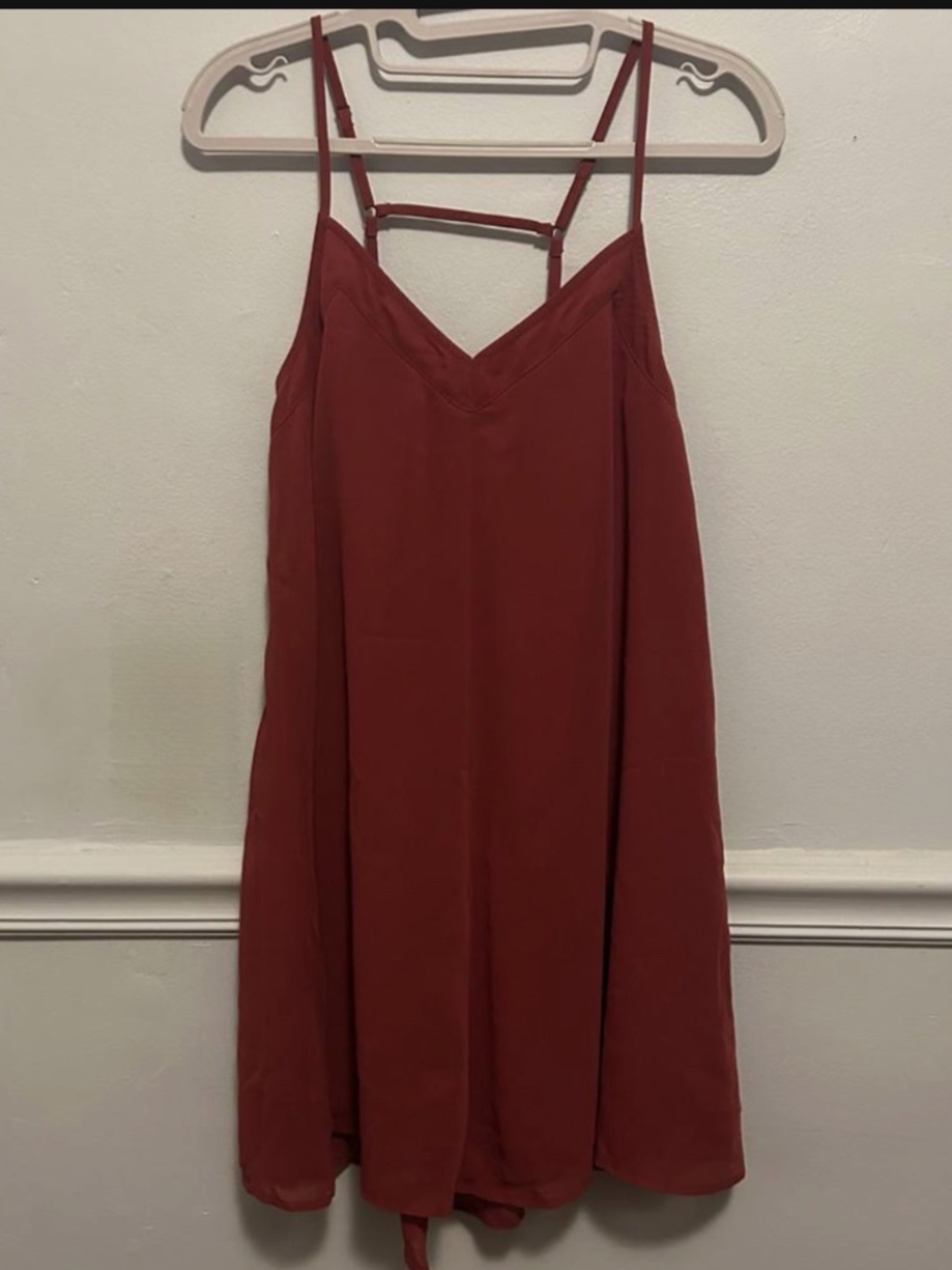Abercrombie & Fitch Red Swing Summer Dress - Size XS